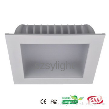 Factory direct 15w/20W/30w black/ white square downlight ceiling light